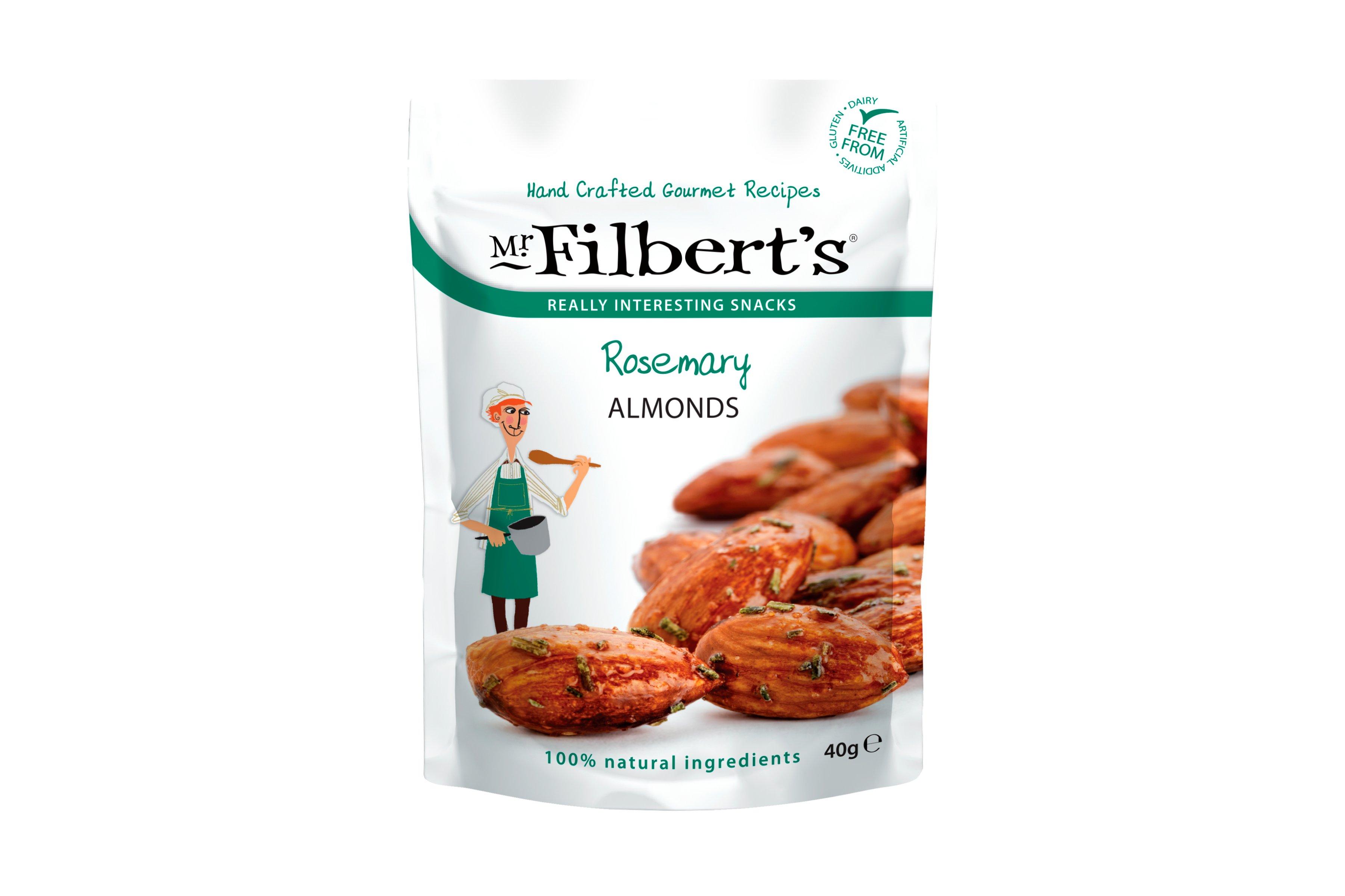 Mr Filberts Rosemary Almonds 20 x 40g