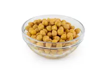 Chickpeas in water