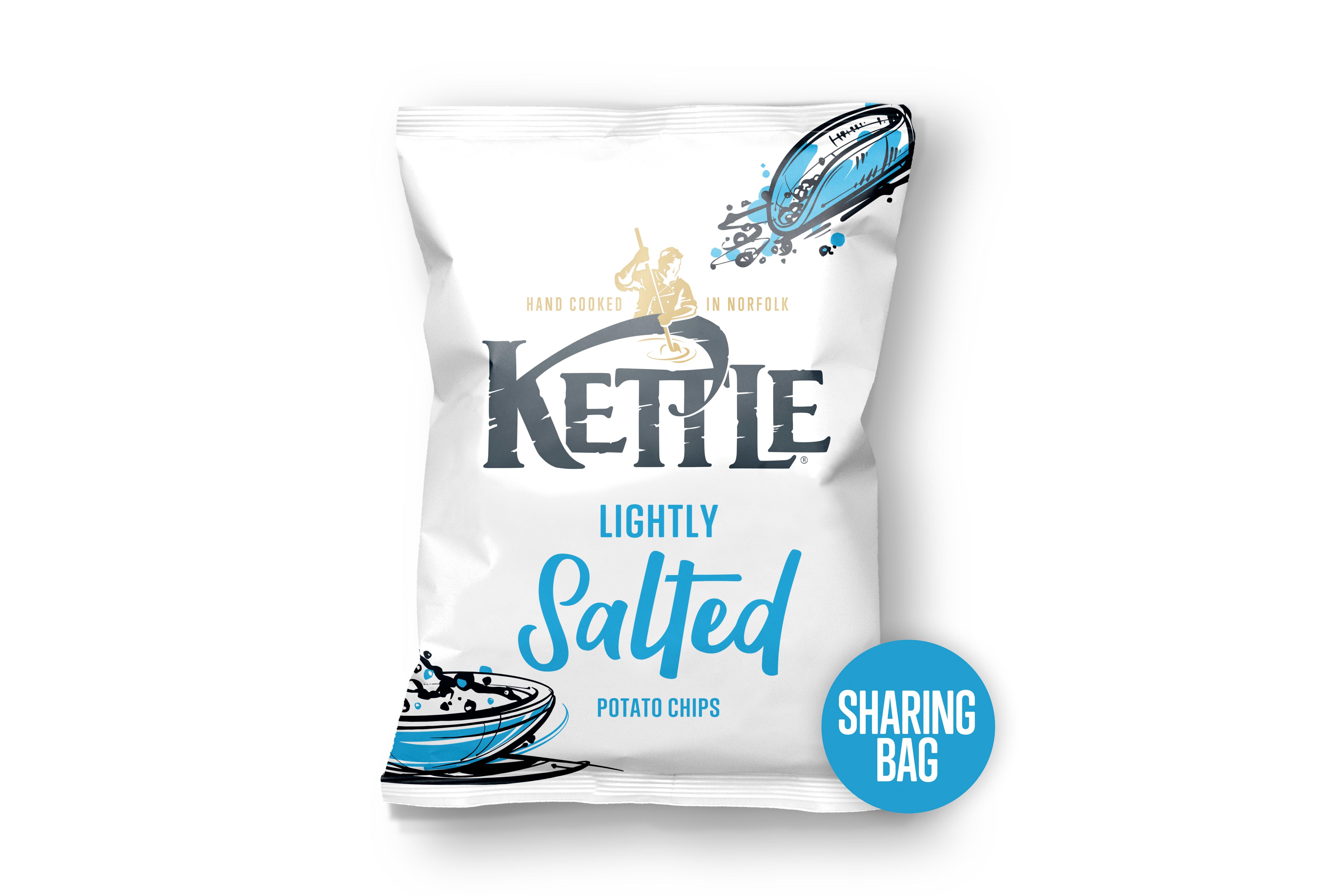 KETTLE Lightly Salted 12 x 130g