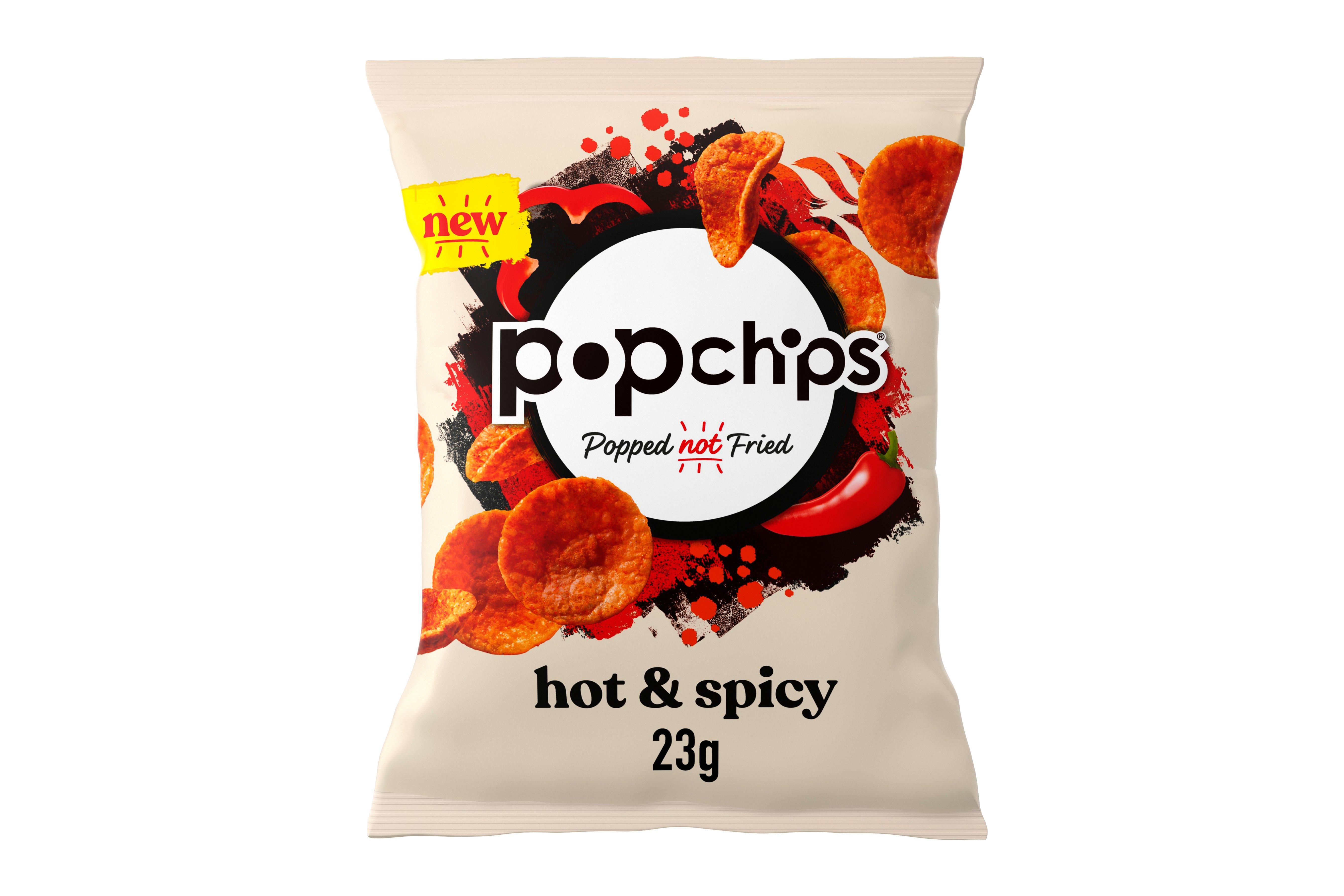 Popchips Hot & Spicy Crisps