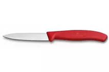 Victorinox Red Handled Pointed Tip Paring Knife 8cm