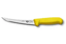 Victorinox Yellow Handled Narrow Flexible Blade Boning Knife 12cm