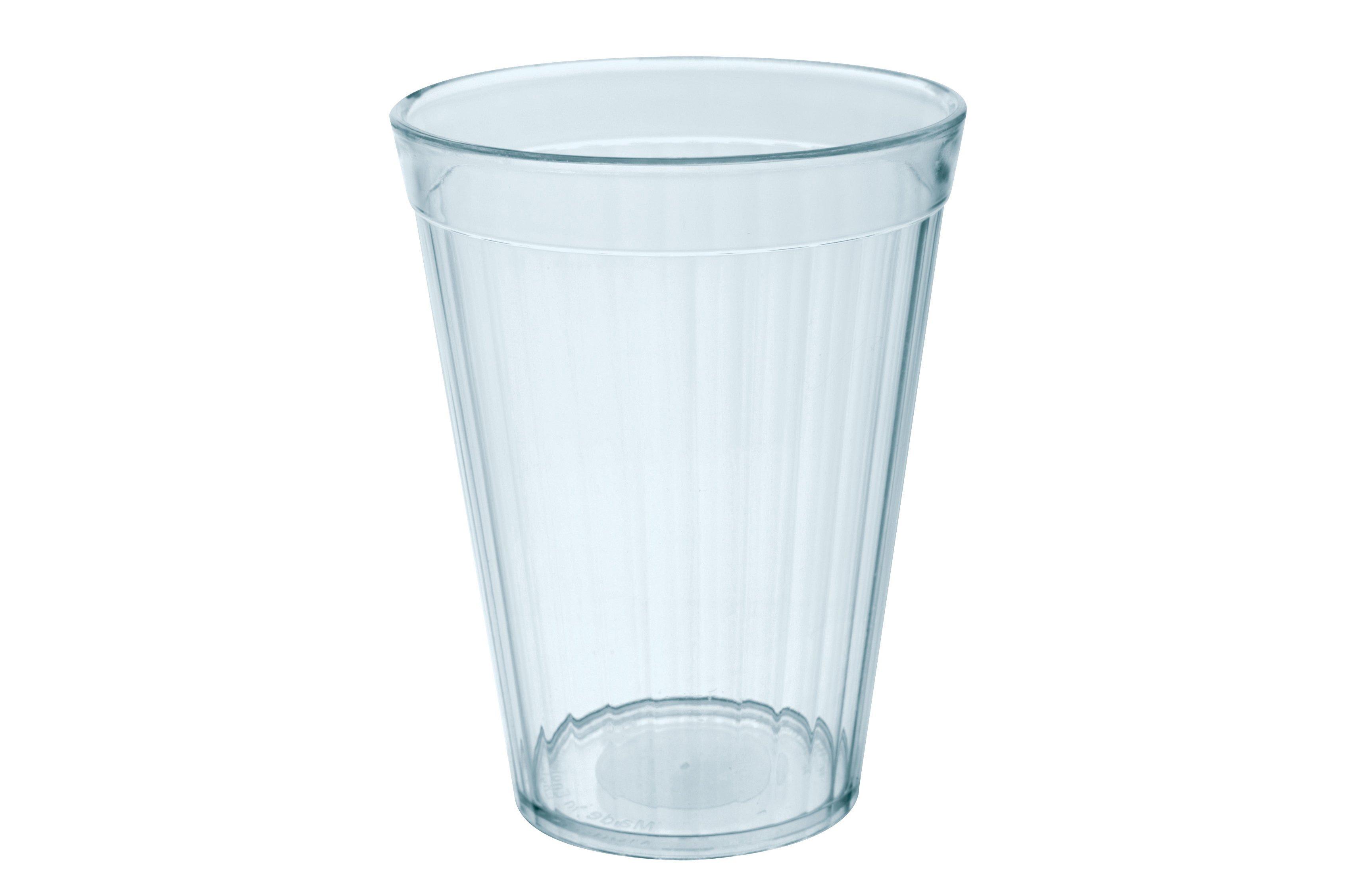 Harfield Antibacterial Clear Fluted Tumbler 200ml