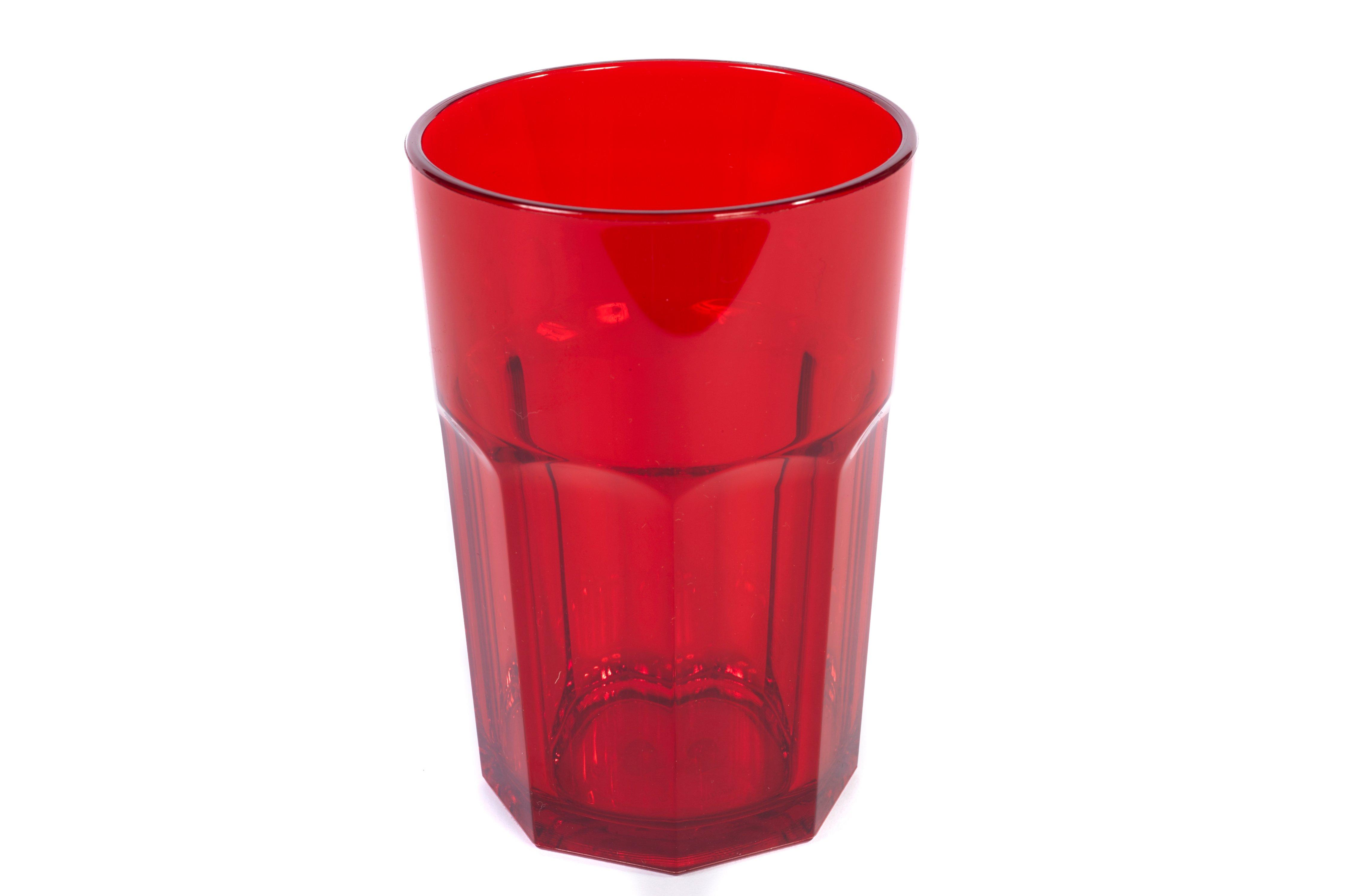 Trans Red Copolyester American Tumbler 340ml