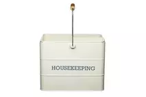 Housekeeping Box Cream 33x21x26cm