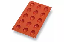 Bourgeat Non Stick Silicone Moulds (9x Madeliene)