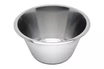 Stainless Steel Straight Side Mix Bowl 8ltr