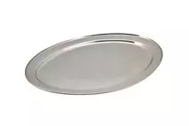 Stainless Steel Oval Flat 65cm