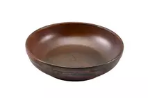 GenWare Rustic Copper Terra Porcelain Coupe Bowl 23cm