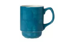 Steelite Blue Freedom (Ceramic) Stacking Beaker 260ml