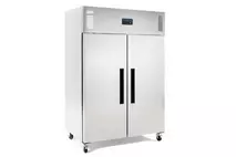 Polar G595 Double Door Stainless Steel Gastronorm Compatible Freezer