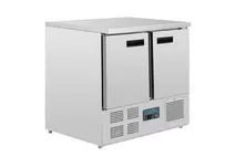 Polar U636 Stainless Steel 2 Door Refrigerated Counter