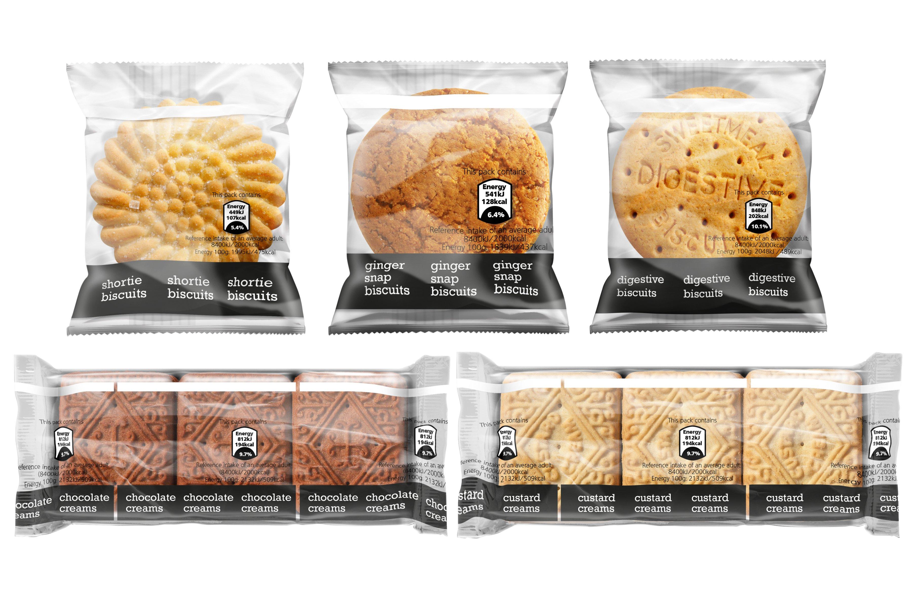 Brakes Mini Pack Sweet Biscuits 1 x 100