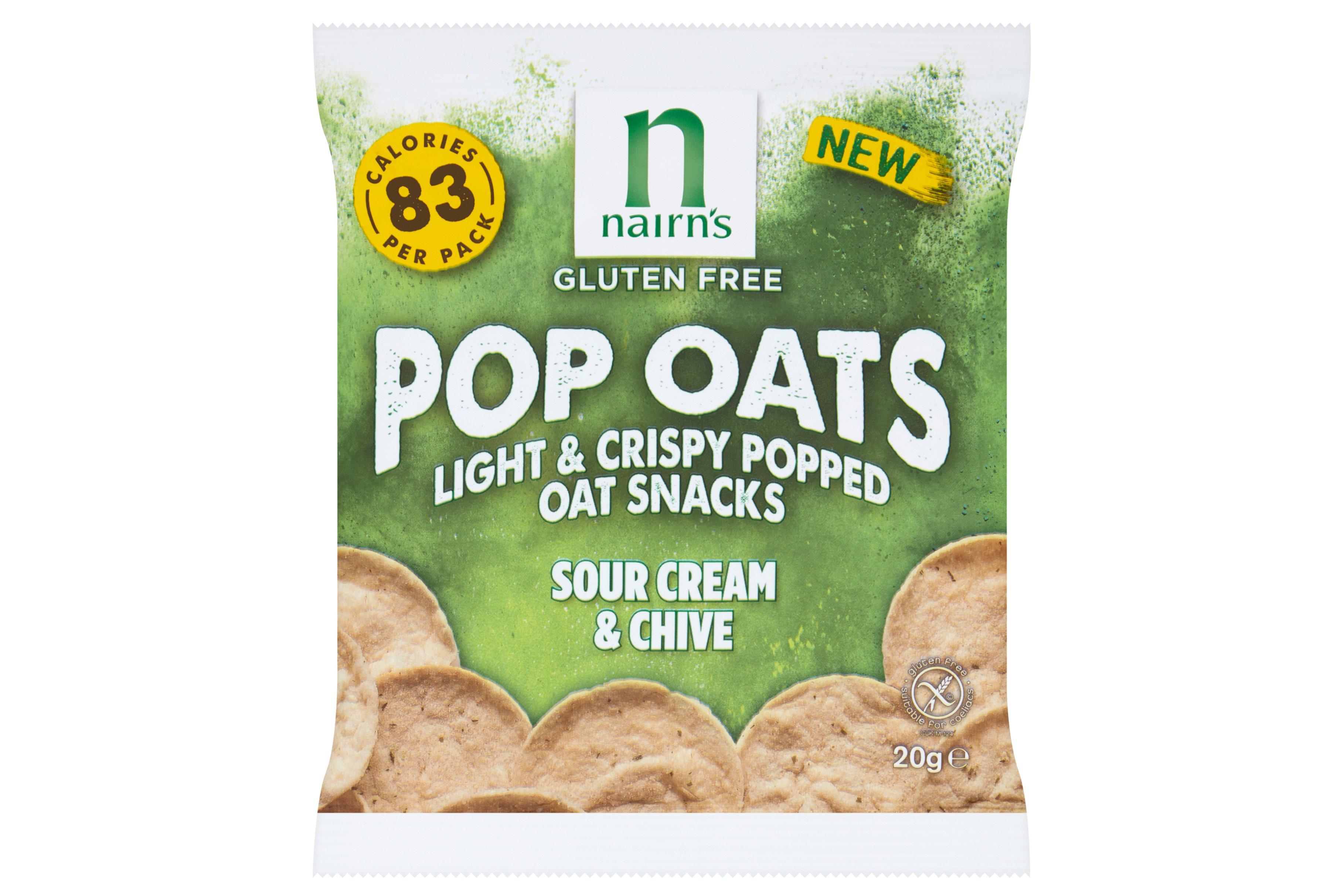 Nairn's Pop Oats Sour Cream Chive