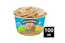 Ben & Jerry's Non Dairy Cookie Dough Ice Cream Tub