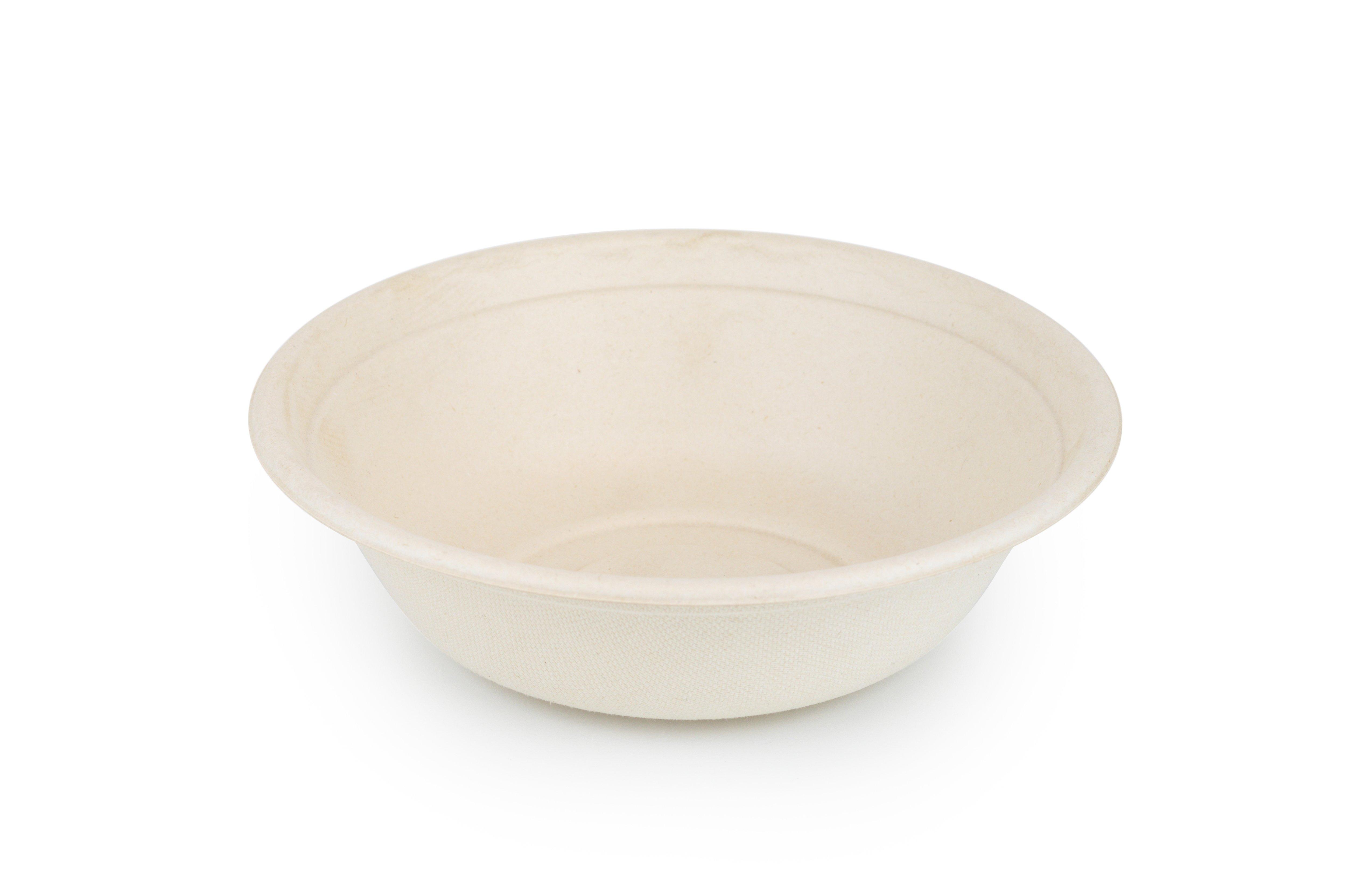 Sysco Earth Plus Unbleached Bagasse Large Bowl 900ml