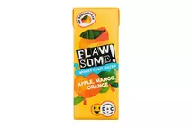 Flawsome! Apple Mango Orange Wonky Fruit Water Cartons