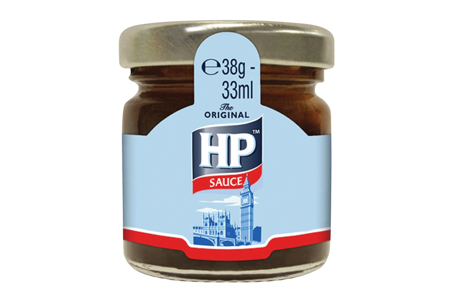 HP Brown Sauce Roomservice Jars
