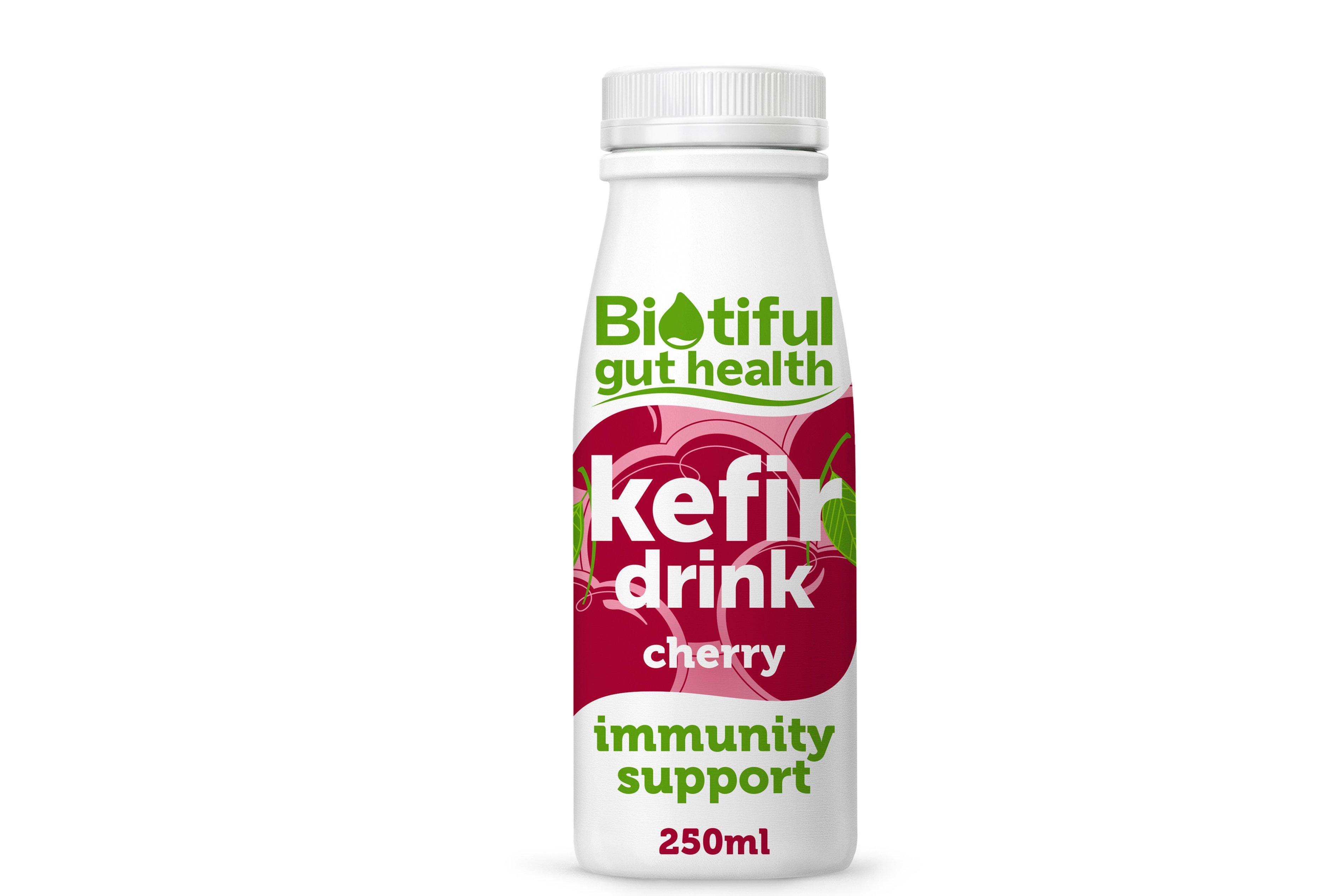 Biotiful Gut Health Cherry Gut Health Kefir Yoghurt Drink