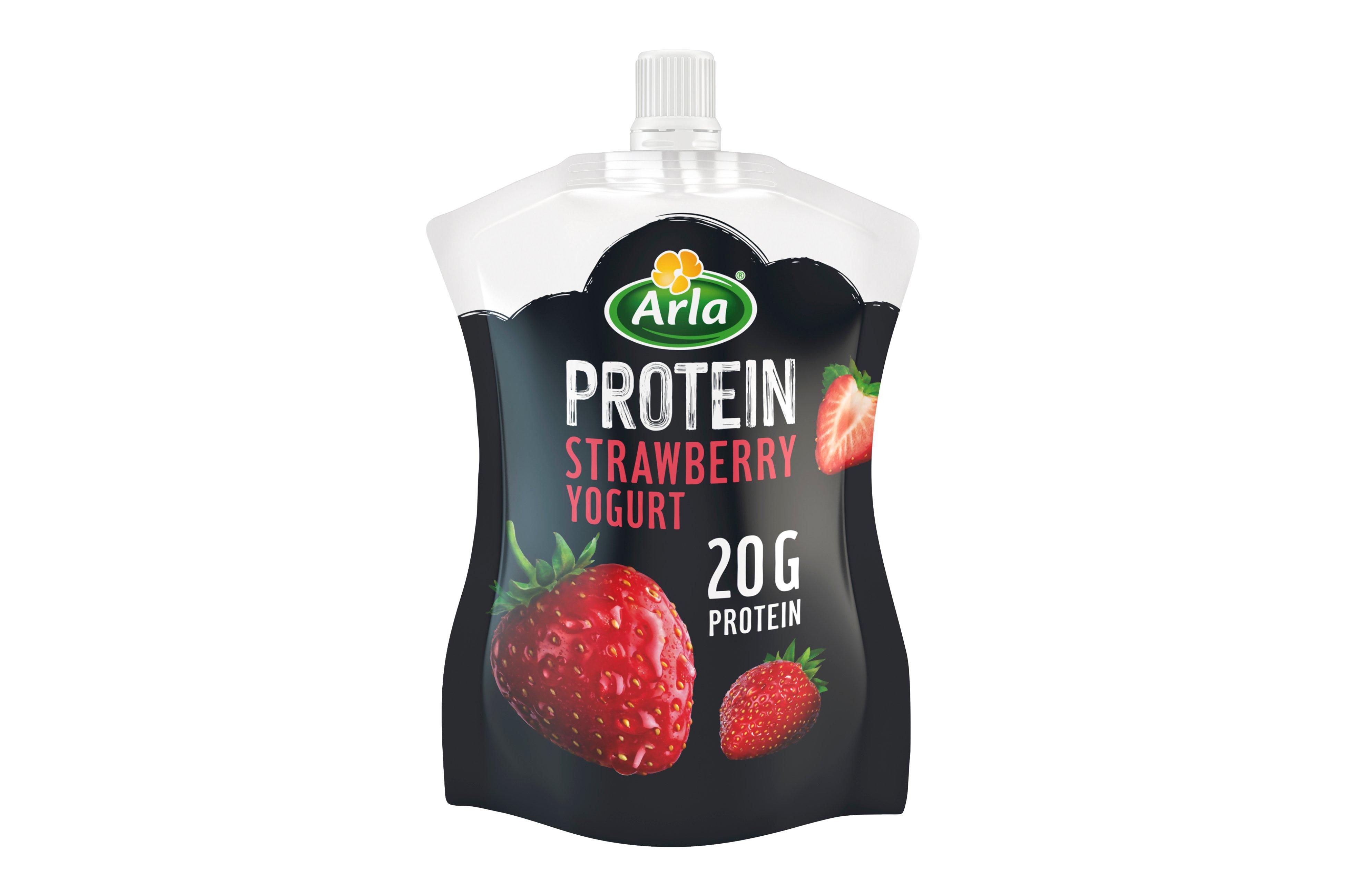 Arla Strawberry Protein Yoghurt Pouch