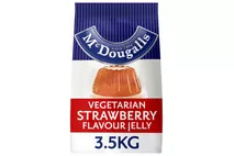 McDougalls Vegetarian Strawberry Flavour Jelly 3.5kg McDougalls Vegetarian Strawberry Flavour Jelly 3.5kg