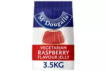 McDougalls Vegetarian Raspberry Flavour Jelly 3.5kg