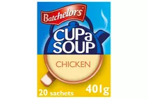 Batchelors Cup a Soup Chicken 20 Pack 401g Batchelors Cup a Soup Chicken 20 Pack 401g
