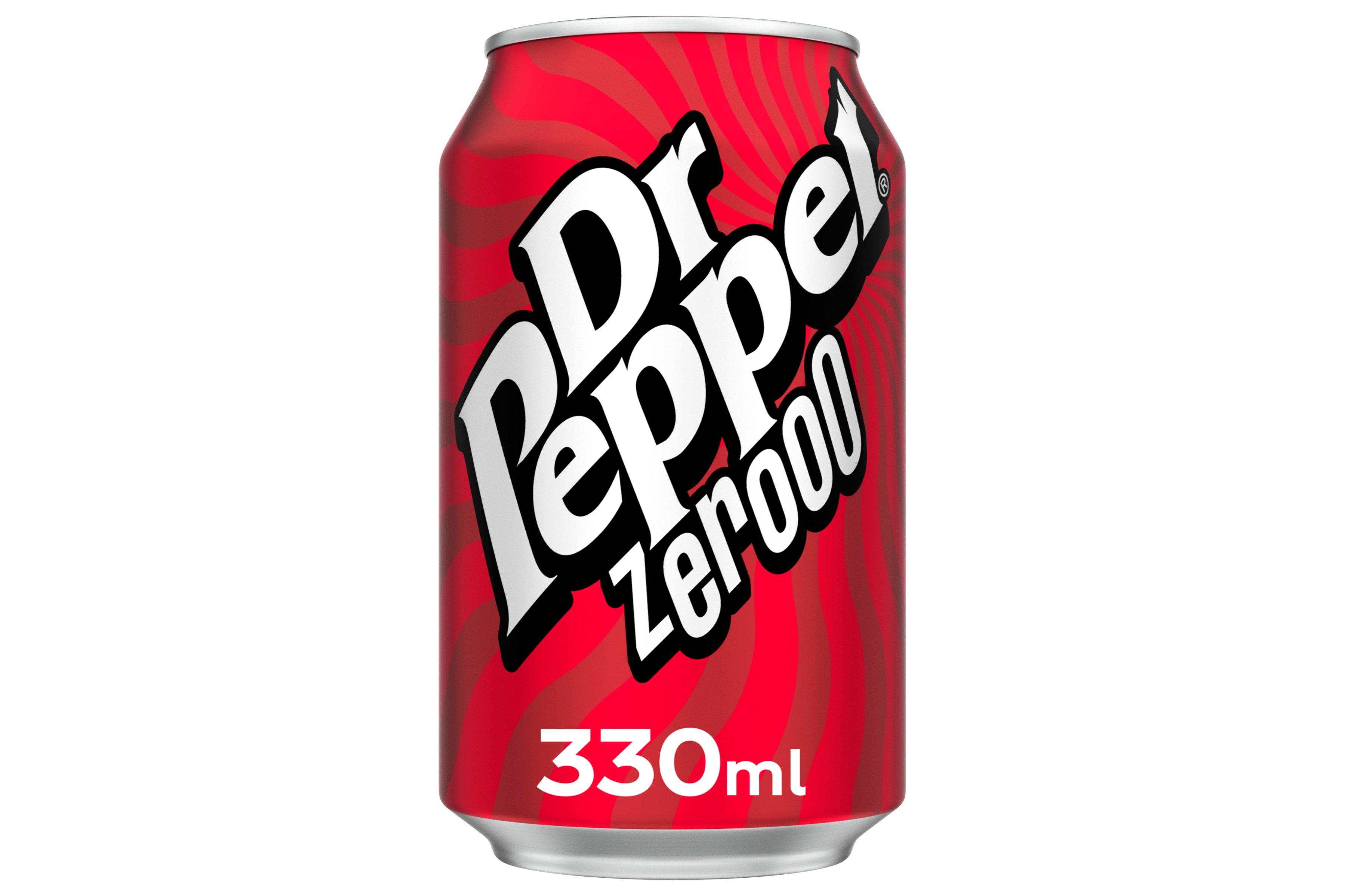 Dr Pepper Zero 330ml     24 x 330ml