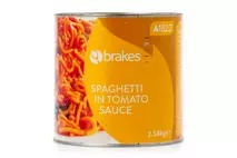 Brakes Spaghetti in Tomato Sauce