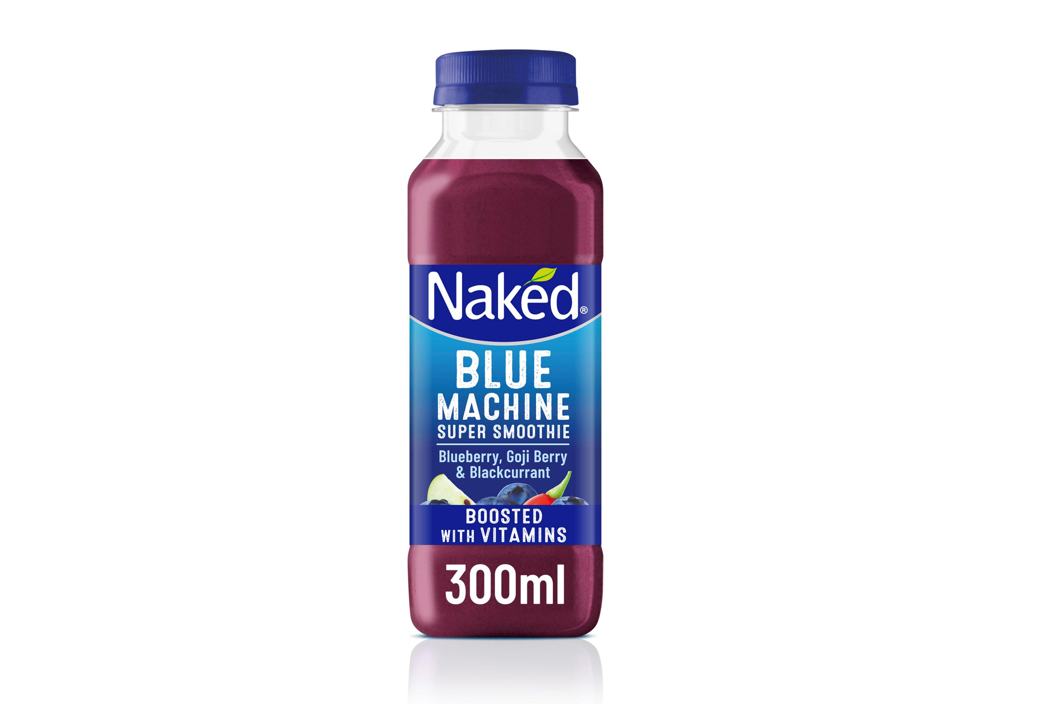 Naked Blue Machine Smoothie, 300ml : Drinks fast delivery by App