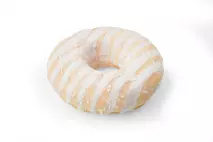 Donut Worry Be Happy Ruffallo Cream Ring Donut