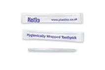 Plastico Hygienically Wrapped Toothpick 1000 Pack Plastico Hygienically Wrapped Toothpick 1000 Pack
