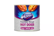 Westlers Premium Range Super Size Hot Dogs (5¼”) Westlers Premium Range Super Size Hot Dogs (5¼”)