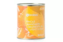 Brakes Whole Mandarin Segments in Light Syrup Brakes Whole Mandarin Segments in Light Syrup