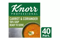 Knorr Professional 100% Soup Carrot & Coriander Knorr Professional 100% Soup Carrot & Coriander