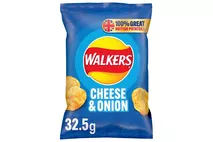 Walkers Cheese & Onion Crisps 32.5g