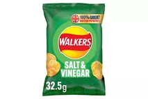 Walkers Salt & Vinegar Crisps 32.5g Walkers Salt & Vinegar Crisps 32.5g