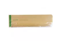 Vegware 100x50x355mm brown greaseproof PLA window bag Vegware 100x50x355mm brown greaseproof PLA window bag