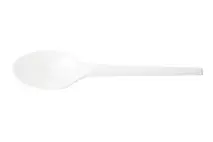 Vegware White CPLA Spoon 6.5" /16.5cm
