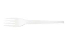 Vegware White CPLA Fork 6.5" /16.5cm