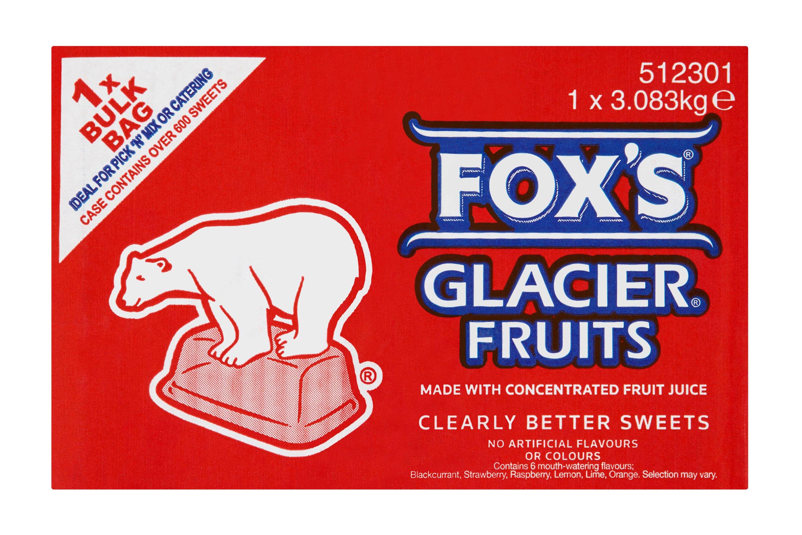 Fox's Glacier Fruits Clearly Better Sweets 1 x 3.083kg