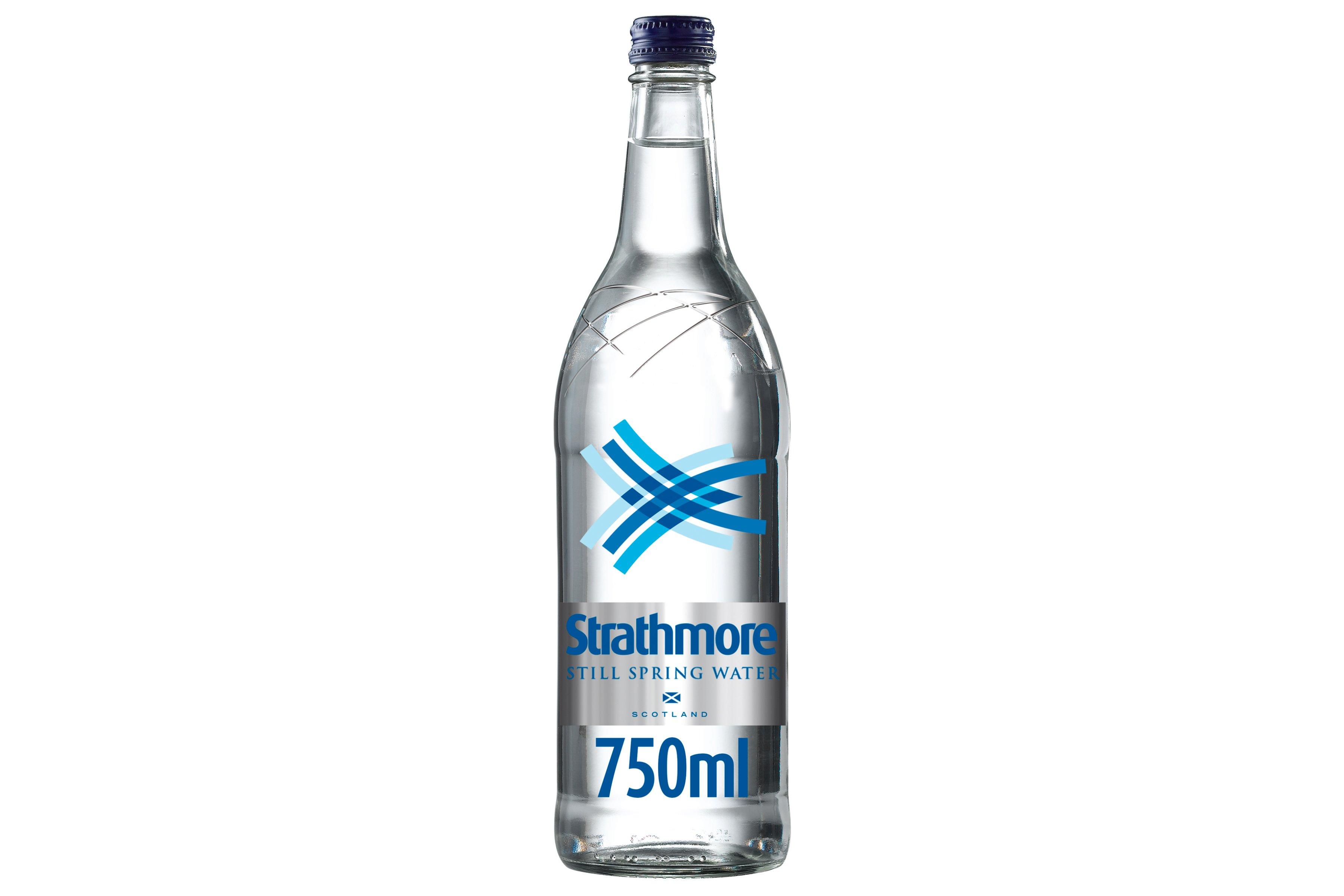 Strathmore Still Spring Water 750ml Glass Bottle     12 x 750ml