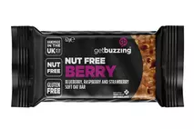 getbuzzing Nut and Gluten Free Berry Oat Bar