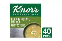 Knorr Professional 100% Soup Leek & Potato 2.5kg Knorr Professional 100% Soup Leek & Potato 2.5kg