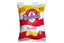 Seabrook Crinkle Crisps Sea Salted 50g Gluten Free