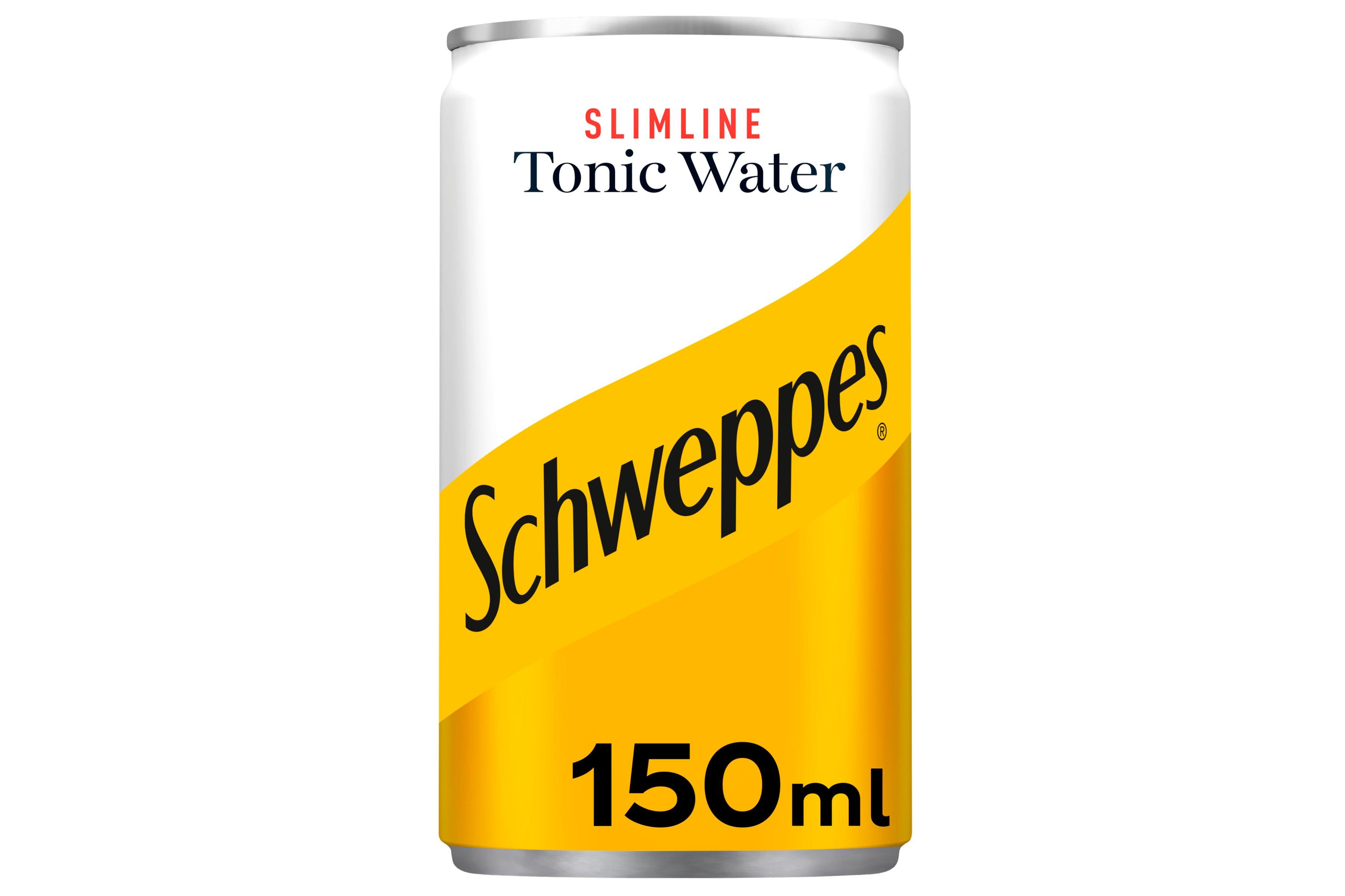 Schweppes Tonic Slim Line Can 24x150ml