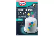 Dr Oetker Soft Fondant Icing Ready to Roll White 1kg Dr Oetker Soft Fondant Icing Ready to Roll White 1kg