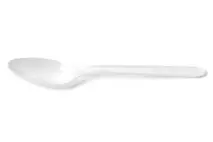 eGreen White Plastic Teaspoon