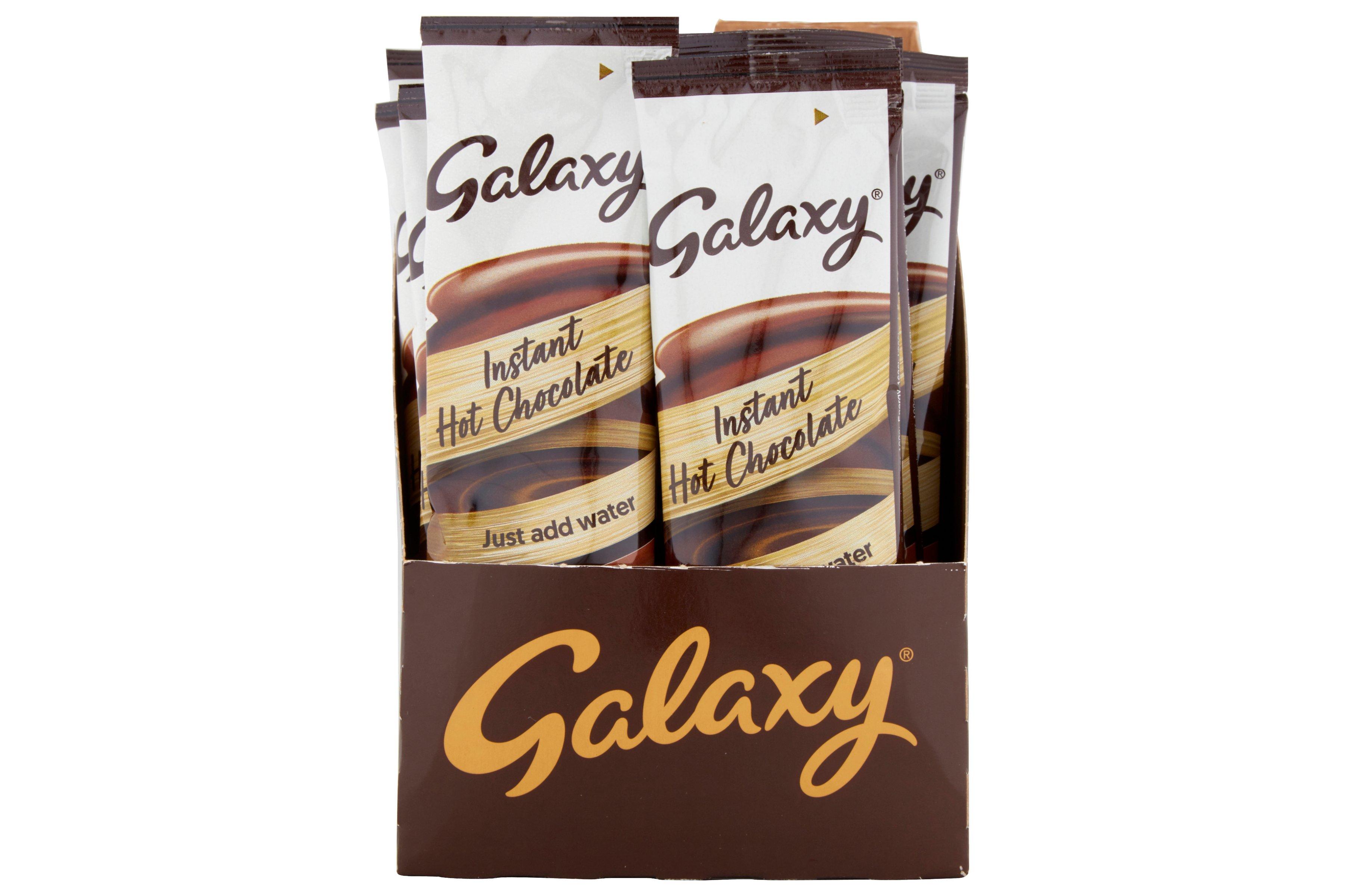 Galaxy Cadbury Aero Single Serve Individual Instant Hot Chocolate Powder  Sachets