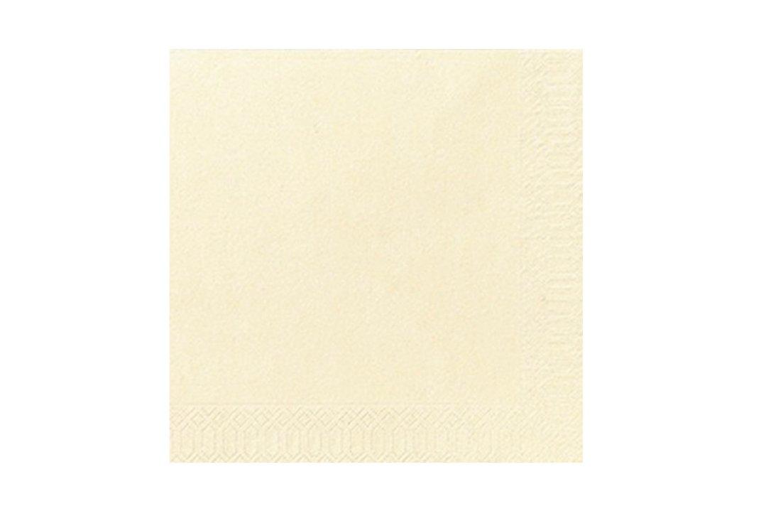 Duni Cream 3 Ply Napkin 40cm     1 x 1000